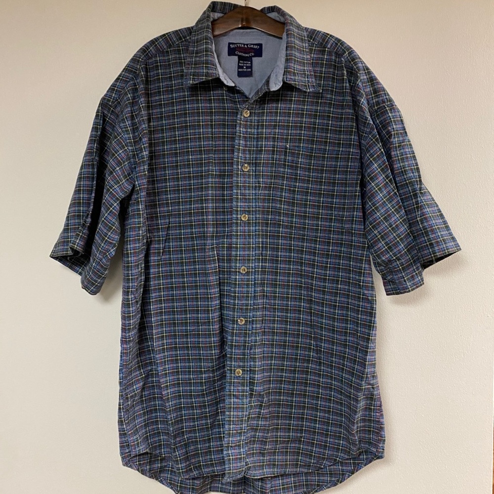 Vintage men’s button down shirt